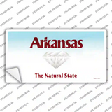 Arkansas State Novelty Sticker Decal