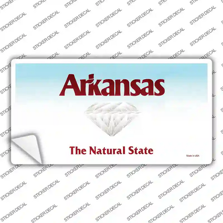 Arkansas State Novelty Sticker Decal