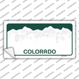 Colorado Background Novelty Sticker Decal
