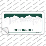 Colorado Background Novelty Sticker Decal