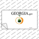 Georgia State Blank Novelty Sticker Decal