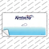 Kentucky State Blank Novelty Sticker Decal