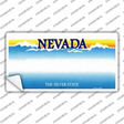 Nevada State Blank Novelty Sticker Decal