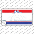 Ohio State Blank Novelty Sticker Decal