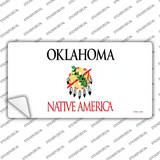 Oklahoma State Blank Novelty Sticker Decal