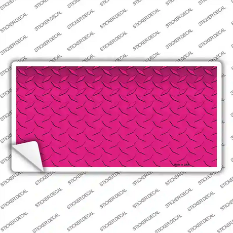 Diamond Pink Novelty Sticker Decal