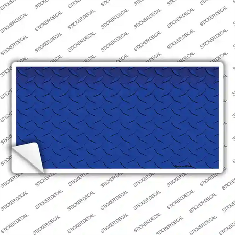 Diamond Blue Novelty Sticker Decal