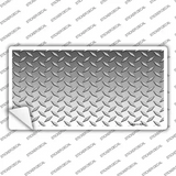 Diamond Silver Novelty Sticker Decal