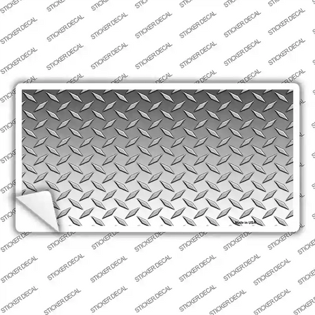 Diamond Silver Novelty Sticker Decal