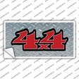 4 X 4 Diamond Novelty Sticker Decal