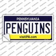 Penguins Pennsylvania State Novelty Sticker Decal