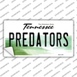 Predators Tennessee State Novelty Sticker Decal