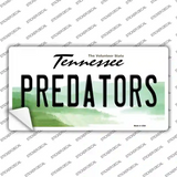 Predators Tennessee State Novelty Sticker Decal