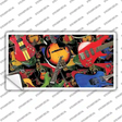 Guitars Black Novelty Sticker Decal