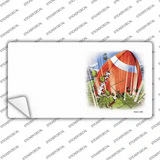 Football Offset Novelty Sticker Decal