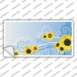 Sunflowers Novelty Sticker Decal