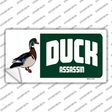 Duck Assassin Novelty Sticker Decal