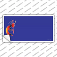 Kokopeli Offset Novelty Sticker Decal