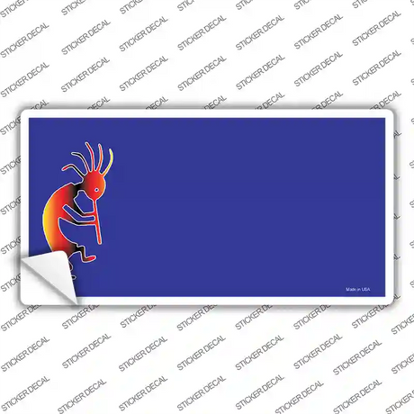 Kokopeli Offset Novelty Sticker Decal