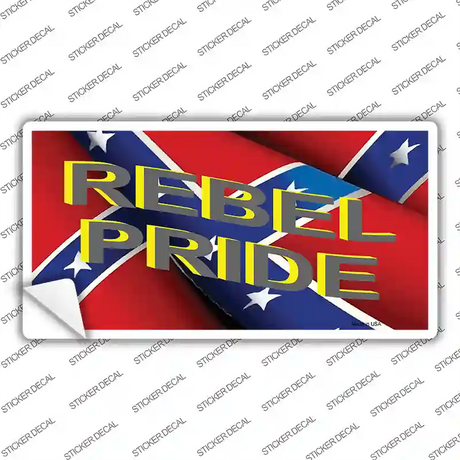 Rebel Pride Novelty Sticker Decal