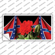 Rebel Rose Novelty Sticker Decal