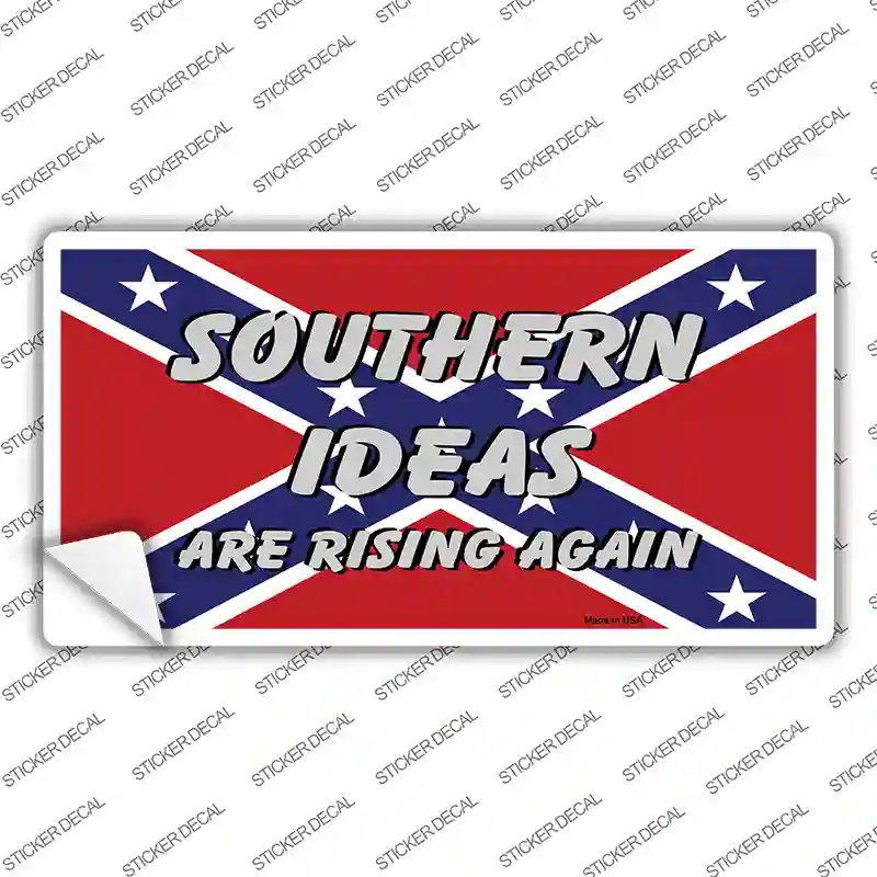 Southern Ideas Risin Again Novelty Sticker Decal