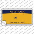 New York State Blanks Novelty Sticker Decal