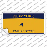New York State Blanks Novelty Sticker Decal