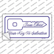 Your Key To Salvation Novelty Sticker Decal