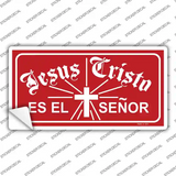 Jesus Cristo Vanity Novelty Sticker Decal