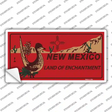 Roadrunner Red New Mexico Novelty Sticker Decal
