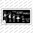 The Schit Family Novelty Sticker Decal