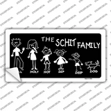 The Schit Family Novelty Sticker Decal