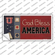 God Bless America Quilt Novelty Sticker Decal