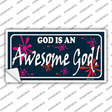 God Is An Awesome God Novelty Sticker Decal