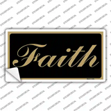 Faith Novelty Sticker Decal