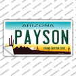 Payson Arizona Novelty Sticker Decal