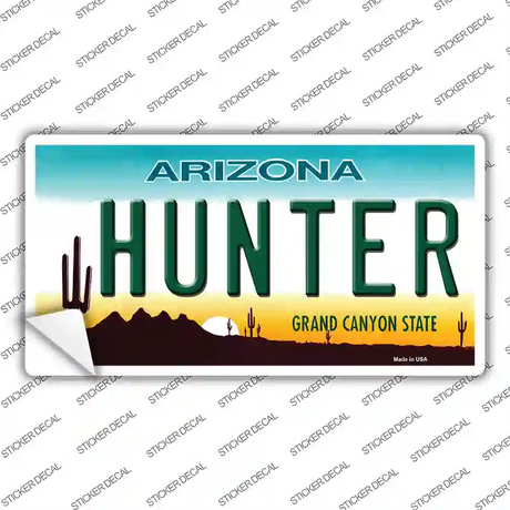 Hunter Arizona Novelty Sticker Decal