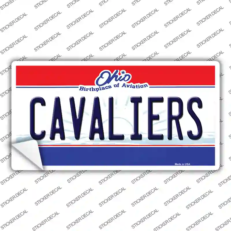 Cavaliers Ohio State Novelty Sticker Decal