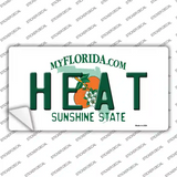 Heat Florida State Novelty Sticker Decal