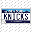 Knicks New York State Novelty Sticker Decal