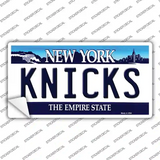 Knicks New York State Novelty Sticker Decal
