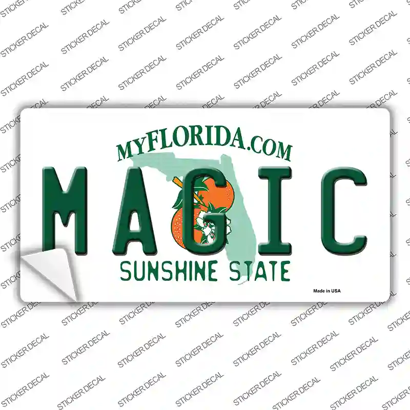 Magic Florida State Novelty Sticker Decal
