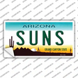 Suns Arizona State Novelty Sticker Decal