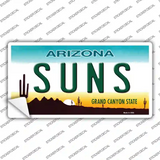 Suns Arizona State Novelty Sticker Decal