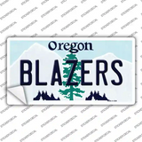 Blazers Oregon State Novelty Sticker Decal