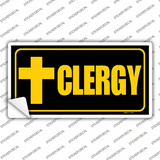 Clergy Vanity Novelty Sticker Decal