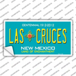 Las Cruces New Mexico Teal Novelty Sticker Decal
