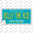 Billy The Kid New Mexico Teal Novelty Sticker Decal