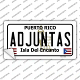 Adjuntas Novelty Sticker Decal